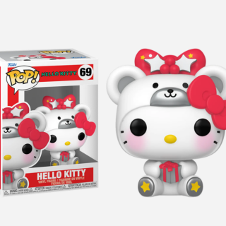 Φιγούρα Funko POP! Hello Kitty - Hello Kitty (in Polar Bear Outfit) (Metallic) #69
