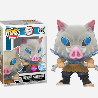 Φιγούρα Funko POP! Demon Slayer - Inosuke Hashibira (Flocked) (Funko Special Edition) #870