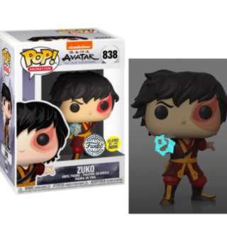 Φιγούρα Funko POP! Avatar the Last Airbender - Zuko (Glows in the Dark) (Funko Special Edition) #838