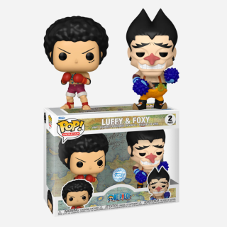 Φιγούρα Funko POP! One Piece - Luffy and Foxy (Funko Special Edition) 2-Pack (Damaged Package)
