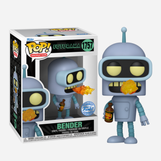 Φιγούρα Funko POP! Futurama - Bender (with Fire Breath) (Specialty Series) #1757