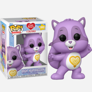 Φιγούρα Funko POP! Care Bears Cousins - Bright Heart Raccoon #1802