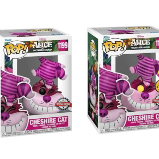 Φιγούρα Funko POP! Disney - Alice in Wonderland - Cheshire Cat (Special Edition) (Glows in the Dark - Flocked) (Chase) #1199 (1+1 Pack)