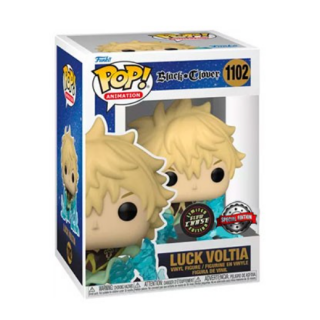 Φιγούρα Funko POP! Black Clover - Luck Voltia (Special Edition) (Glow Chase) #1102 (1+1 Pack)