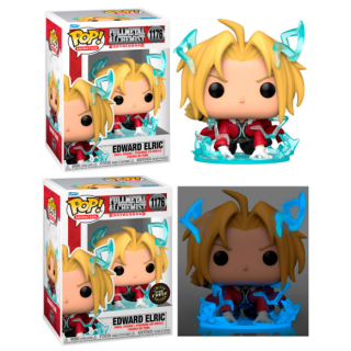 Φιγούρα Funko POP! Fullmetal Alchemist Brotherhood Brotherhood - Edward Elric (with Energy) (Glow Chase) #1176 (1+1 Pack)