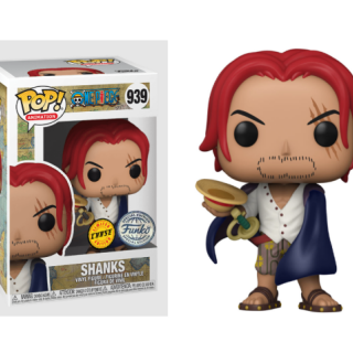 Φιγούρα Funko POP! One Piece - Shanks (with Hat) (Chase) (Special Edition) #939 (1+1 Pack)