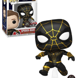 Φιγούρα Funko POP! Marvel - Spider-Man - No Way Home - Spider-Man (Black Suit) (Leaping) (Special Edition) (Glow Chase) #1073 (1+1 Pack)