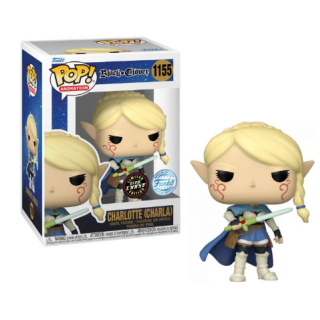 Φιγούρα Funko POP! Black Clover - Charlotte (Charla) (Glow Chase) (Funko Special Edition) #1155 (1+1 Pack)