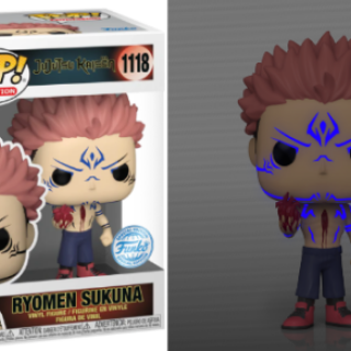 Φιγούρα Funko POP! Jujutsu Kaisen - Ryomen Sukuna (with Heart) (Funko Special Edition) (Glow Chase) #1118 (1+1 Pack)