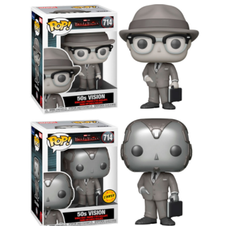 Φιγούρα Funko POP! Marvel - WandaVision - Vision 50s (Glasses & Hat) (Chase) #714 (1+1 Pack)