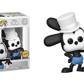 Φιγούρα Funko POP! Disney 100th Anniversary - Oswald the Lucky Rabbit (with Top Hat and Cane) (Chase) #1315 (1+1 Pack)