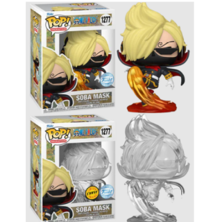 Φιγούρα Funko POP! One Piece - Soba Mask (Sanji) (Chase) (Special Edition) #1277 (1+1 Pack)