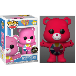 Φιγούρα Funko POP! Care Bears 40th Anniversary - Hopeful Heart Bear (Glow Chase) #1204