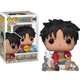 Φιγούρα Funko POP! One Piece - Luffy Gear Two (with Haki Arm) (Special Edition) (Chase) #1269 (1+1 Pack)
