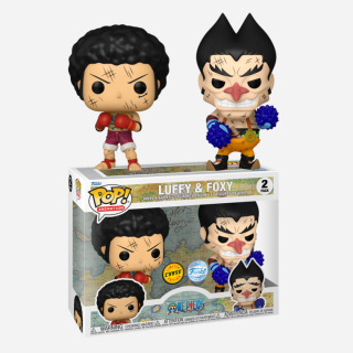 Φιγούρα Funko POP! One Piece - Luffy and Foxy (Funko Special Edition) (Chase) 2-Pack (1+1 Pack)