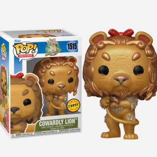 Φιγούρα Funko POP! The Wizard of Oz - Cowardly Lion (Metallic) (Chase) #1515 (1+1 Pack)