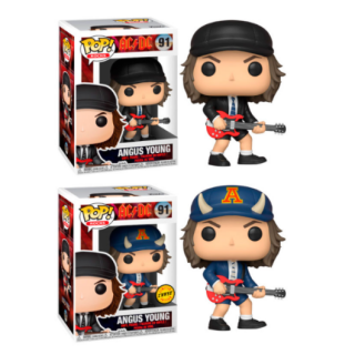Φιγούρα Funko POP! Rocks - AC/DC - Angus Young (Devil Hat) (Chase) #91 (1+1 Pack)