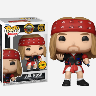 Φιγούρα Funko POP! Rocks -  Guns N Roses - Axl Rose (1980s) (Black Shirt) (Chase) #397 (1+1 Pack)