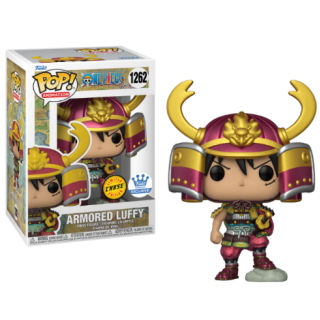 Φιγούρα Funko POP! One Piece - Armored Luffy (Metallic) (Funko Exclusive) (Chase) #1262 (1+1 Pack)