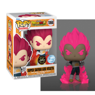 Φιγούρα Funko POP! Dragon Ball Super - Broly the Movie - Super Saiyan God Vegeta (with Flames) (Special Edition) (Glow Chase) #1868 (1+1 Pack)