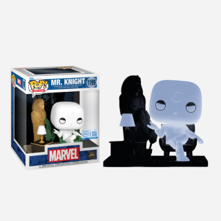 Φιγούρα Funko POP! Deluxe Marvel - Moon Knight - Mr. Knight (Sitting) (Special Edition) (Glow Chase) #1199