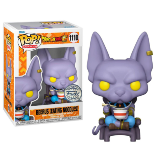 Φιγούρα Funko POP! Dragon Ball Super - Beerus (Eating Noodles) (Special Edition) #1110