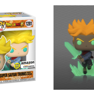 Φιγούρα Funko POP! Dragon Ball Super - Super Saiyan Trunks with Sword (Amazon Exclusive Glows in the Dark) #1281