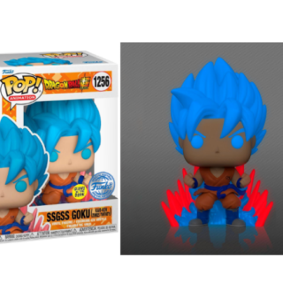 Φιγούρα Funko POP! Dragon Ball Super - SSGSS Goku (Kaio-Ken Times Twenty) (Glows in the Dark) (Special Edition) #1256