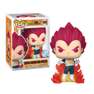 Φιγούρα Funko POP! Dragon Ball Super - Broly the Movie - Super Saiyan God Vegeta (with Flames) (Special Edition) #1868