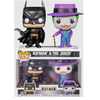 Φιγούρα Funko POP! DC Heroes - Joker & Batman (Metallic) (Special Edition) 2-Pack