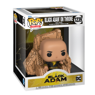 Φιγούρα Funko POP! Deluxe DC Heroes - Black Adam - Black Adam on Throne #1239