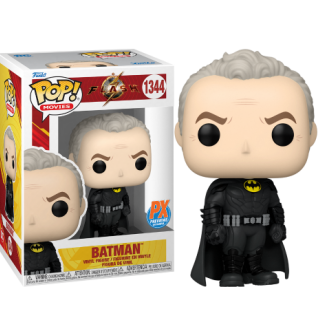 Φιγούρα Funko POP! DC Heroes - The Flash (2023) - Batman (Keaton) (Unmasked) (PX Previews Exclusive) #1344