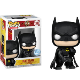 Φιγούρα Funko POP! DC Heroes - The Flash (2023) - Batman (Keaton) (with Tattered Cape) (Battle Damaged) (Funko Special Edition) #1346