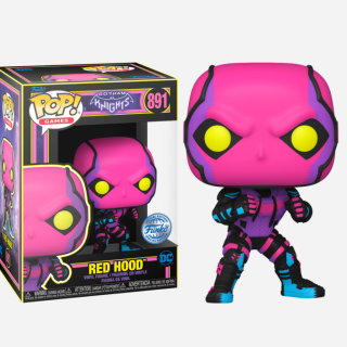 Φιγούρα Funko POP! DC Heroes (Games) - Gotham Knights - Red Hood (Black Light) (Funko Special Edition) #891