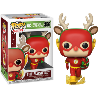 Φιγούρα Funko POP! DC Heroes - The Flash (Holiday Dash) (Christmas) #356