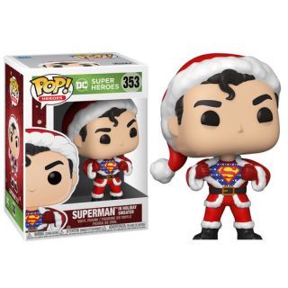 Φιγούρα Funko POP! DC Heroes - Superman (in Holiday Sweater) (Christmas) #353