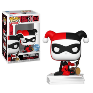 Φιγούρα Funko POP! DC Heroes - Harley Quinn 30th Anniversary - Harley Quinn with Cards (Funko Special Edition) #454