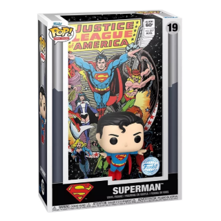 Φιγούρα Funko POP! Comic Covers DC Heroes - Justice League of America - Superman (Special Edition) #19