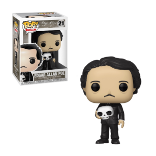 Φιγούρα Funko POP! Icons - Edgar Allan Poe (wih Skull) #21