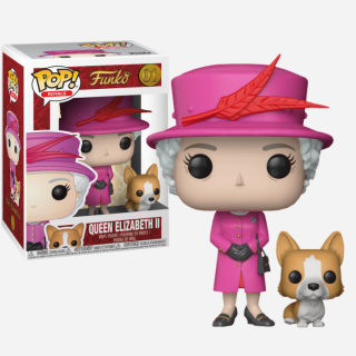 Φιγούρα Funko POP! Royals - Queen Elizabeth II (with Corgi) #01