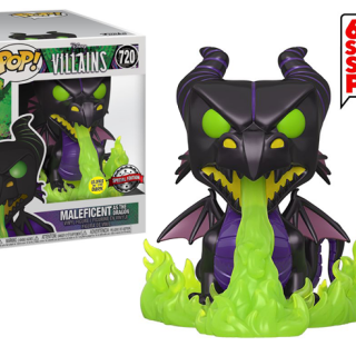 Φιγούρα Funko POP! Super (15cm) Disney Villains - Maleficent as the Dragon (with Flames) (Glows in the Dark) (Special Edition) #720