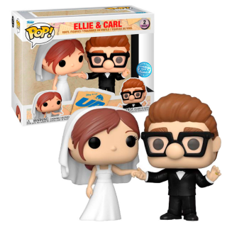 Φιγούρα Funko POP! Disney - UP! - Ellie & Carl (Funko Special Edition) 2-Pack