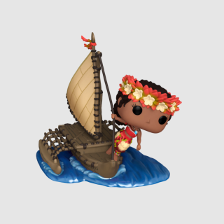 Φιγούρα Funko POP! Rides Disney 100th Anniversary - Moana (on Wa a kaulua) #1323