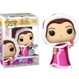 Φιγούρα Funko POP! Disney - Beauty and the Beast - Belle (Winter) (Diamond Collection) (Special Edition) #1137