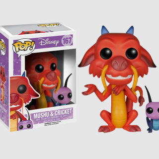 Φιγούρα Funko POP! Disney - Mulan - Mushu and Cricket #167