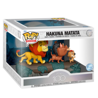 Φιγούρα Funko POP! Moment Disney - Lion King - Hakuna Matata (Simba, Pumbaa and Timon on Tree Log) (Funko Special Edition) #1313