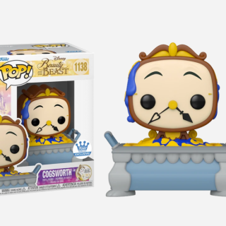 Φιγούρα Funko POP! Disney - Beauty and the Beast - Cogsworth (30th Anniversary) (Funko Exclusive) #1138