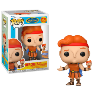 Φιγούρα Funko POP! Disney - Hercules - Hercules with Action Figure (2023 Wondrous Convention Limited Edition) #1329