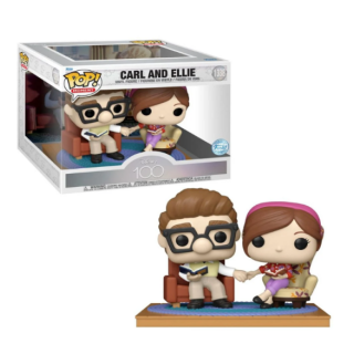 Φιγούρα Funko POP! Moment Disney 100th Anniversary - Carl and Ellie (Young) (Sitting in Living Room) (UP!) (Funko Special Edition) #1338