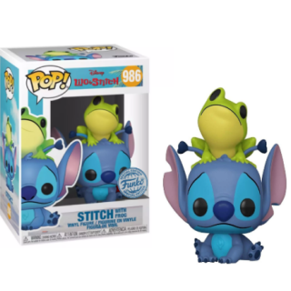 Φιγούρα Funko POP! Disney - Lilo and Stitch - Stitch with Frog (Special Edition) #986